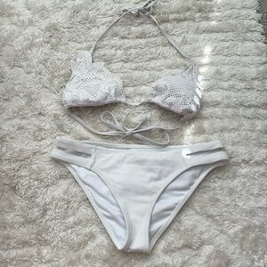 Xhilaration Crochet Bikini Set